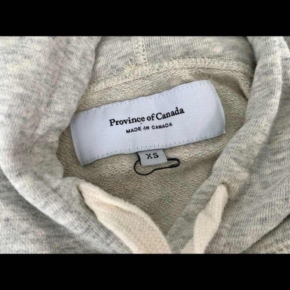 Province of Canada Club Canada Hoodie in Eggshell - Picture 6 of 8